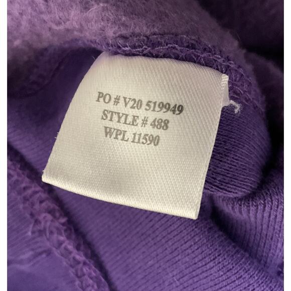 GCU Grand Canyon University Antelopes Men's Purple Pro Weave Hoodie Small - Picture 8 of 10